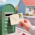 邮票贴纸厂家 - 新款全球复古澳大利亚邮资定制邮票