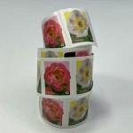 邮票贴纸厂家 - 加拿大2024花卉郁金香雏菊设计永久邮票