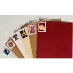 邮戳信封厂家 - 郁金香花卉心形水果冬景爱情蔬菜100枚