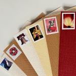 邮戳信封厂家 - 郁金香花卉心形水果冬景爱情蔬菜100枚