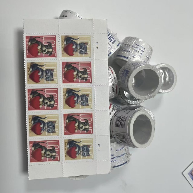 邮票贴纸厂家 - 跨境热销全球商务信件旅行纪念