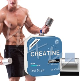 Creatine Oral Strips Manufacturer - Custom Fast Dissolving Sugar-Free 5000mg