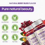 NAD软糖厂家 - BioFlex NAD软糖含生物素胶原蛋白白藜芦醇维D3 K2