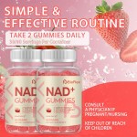 NAD软糖厂家 - BioFlex代工私模草莓味1000毫克NAD烟酰胺