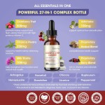 护肝滴剂厂家 - BioFlex定制logo天然蓝莓味有机草本肾脏