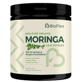 Moringa Powder Manufacturer - BioFlex China Supplier Wholesale Bulk OEM Private Label Flavoured