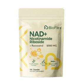 NAD胶囊厂家 - BioFlex厂直供定制logo2000毫克NAD+烟酰胺
