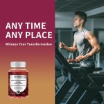 运动前软糖厂家 - 代工私模草莓味能量提升5000毫克