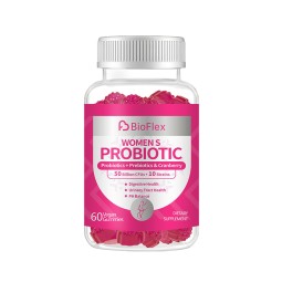 益生菌软糖厂家 - 可定制无糖纯素女性500亿CFU10菌株