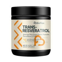 白藜芦醇粉厂家 - BioFlex定制配方纯素最大化吸收草本来源