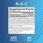 NAC片剂厂家 - 批发批量定制配方600毫克NAC片天然纯纯素