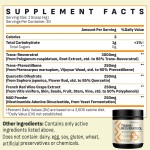 NAD Powder Manufacturer - China Factory Custom Logo Flavor 2000mg Anti-aging NAD Con Resveratrol