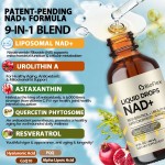 NAD滴剂厂家 - BioFlex批发代工天然口味脂质体NAD+白藜芦醇滴