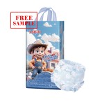 一次性纸尿裤工厂 - 3D防漏白色棉柔双层防侧