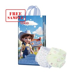 婴儿裤式纸尿裤工厂 - 定制logo印花舒适自由拉拉裤