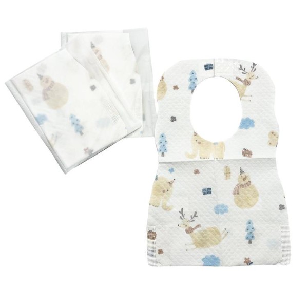 Baby Bibs Manufacturer - Children's Disposable Baby Rice Bag Mouth Water Towel Independent