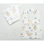 婴儿围兜厂家 - 定制印花免费食品级儿童防水硅胶