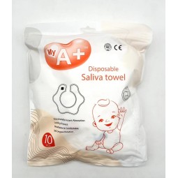 婴儿围兜厂家 - 实惠价新生儿喂养口水巾班丹娜拍嗝布