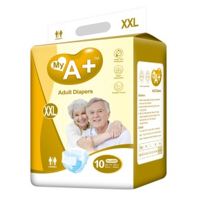 Adult Diapers Manufacturer - My A+ High Absorbent Size L XL XXL Tape Type Thick for Men