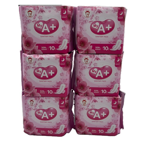 Sanitary Pads Manufacturer - 320mm Girls Pad Customization Logo Super Absorbent Women