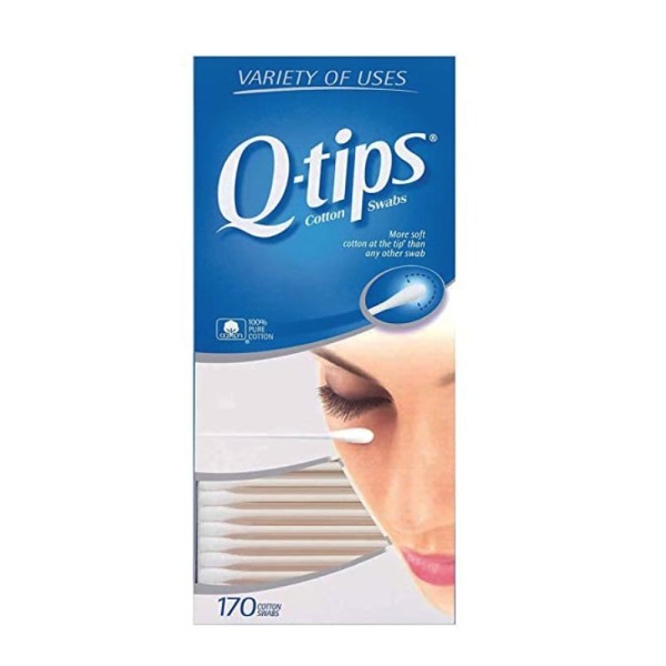 棉签厂家 - 批发厂直供Q-TIPS柔性棉签144x170支