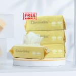 婴儿湿巾生产商 - OEM水免费样品中国80片水刺