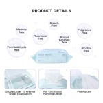 婴儿湿巾供应商 - 80片库存50克30%粘胶敏感肌