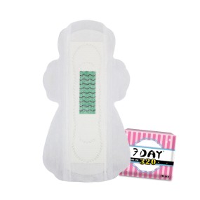 卫生巾工厂 - OEM 100片负离子有机柔软棉柔月经