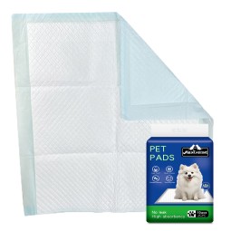 宠物尿垫供应商 - 幼犬大号表面干爽60x60cm 10片装