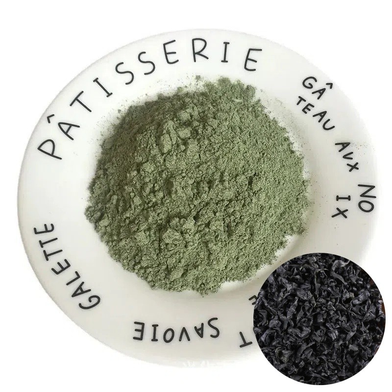 D032P High Quality Free Sample Food Grade Dehydrated Wakame Powder Bulk Packed and Wholesaled
