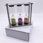 TEA10热卖3合1金属组合沙漏3/4/5分钟完美茶计时器有货