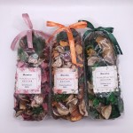 I025 Jasmine Orange Fresh Scent Petal Sachet Potpourri Home Fragrance Sachet of Petal Dried Flower Scented