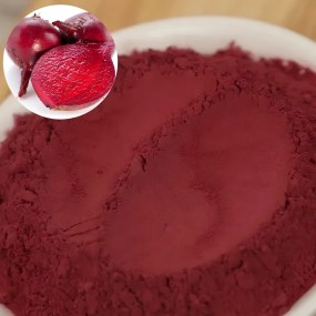 D028P Factory Supply Natural Original Flavor Pure Sugar Beetroot Powder Dehydrated Red Beet Root Powder