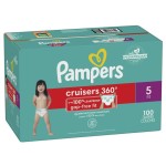 婴儿纸尿裤厂家 - 信誉美国卖家Pampers巡洋舰360 5码100片批量