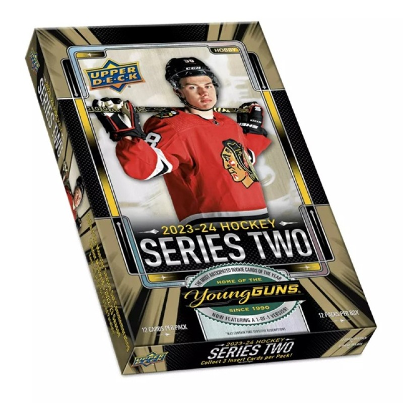 Hockey Cards Manufacturer - Affordable Price 2023-24 Upper Deck Series-2 Hockey Hobby Box