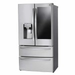 冰箱厂家 - 批量库存优质27.8立方英尺4门法式智能魔镜