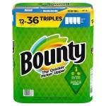 Paper Towels Manufacturer - Perfect Original Bounty Quick-Size White 12 Family Triple 36 Regular