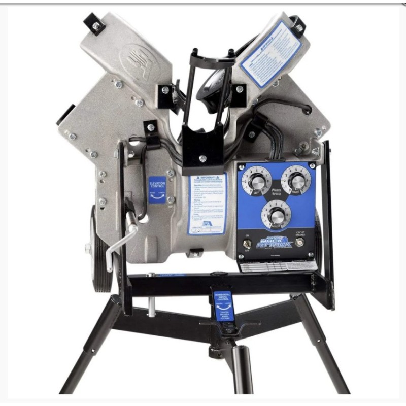 棒球发球机厂家 - 批量供应Hack Attack JR轮式厂封5年