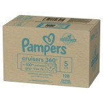 婴儿纸尿裤厂家 - 可靠市价Pampers巡洋舰360 5码128片