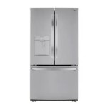 冰箱厂家 - 新款29立方英尺智能法式门外置饮水机3门