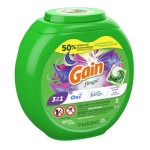 洗衣凝珠厂家 - 良好品质Gain Flings防异味112粒3合1全球