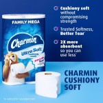 Toilet Paper Manufacturer - Charmin Ultra Soft 24 Family Mega Rolls 123 Rolls Bulk Supply
