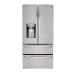 Refrigerator Manufacturer - Latest Arrival 4-Door French Smart 27.8 Cu Ft Stainless Steel Solar