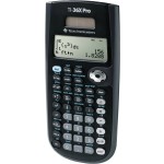 Calculator Manufacturer - Authentic Texas Instruments TI-36X Pro Black 7.5 Inch 1 Year Warranty