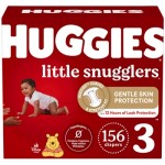 婴儿纸尿裤厂家 - 最新库存Huggies小 snugglers3码16-28磅156片