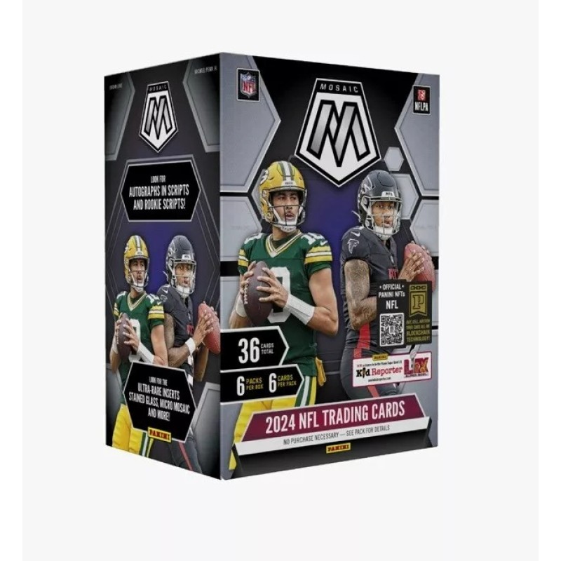 Football Cards Manufacturer - Trusted Seller 2024 Panini Mosaic Football Hobby Pack Wholesale