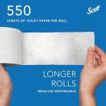 Toilet Paper Manufacturer - Scott Standard 2-Ply White 80 Pack 37840 Sheets 473 Counts Sale