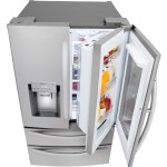 冰箱厂家 - 批量库存优质27.8立方英尺4门法式智能魔镜