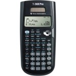 Calculator Manufacturer - Authentic Texas Instruments TI-36X Pro Black 7.5 Inch 1 Year Warranty