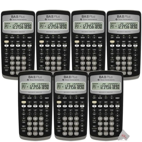 Financial Calculator Manufacturer - Highest Selling Texas Instruments BA II Plus Financial 10 Digit